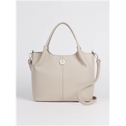 Женская кожаная сумка Richet 3212LN 891 Бежевый