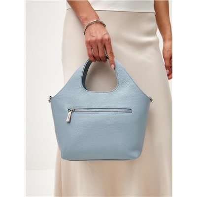 Женская кожаная сумка Richet 3227LN 773 Голубой