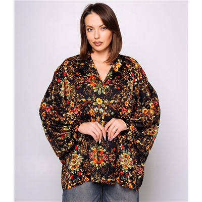 Блуза #КТ1936 (2)-5, мультиколор
