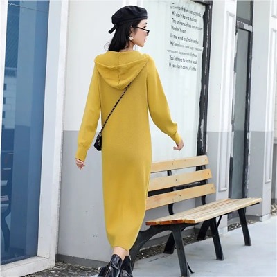 Eleganzza Платье с карюшоном 827