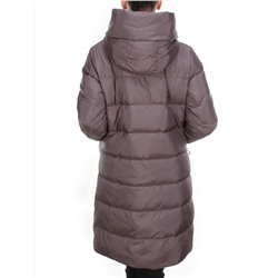2119 DARK GREY Пальто зимнее женское MELISACITI (200 гр. холлофайбер)