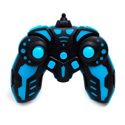 УЦЕНКА Машина-перевёртыш радиоуправляемая «Трюкач», свет, работает от аккумулятора, цвет МИКС