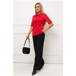 Блуза трикотажная красного цвета Вербена №1