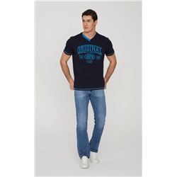 Футболка F911-06-310 d.blue