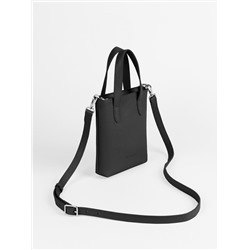 Женская кожаная сумка Richet 3261LN 376 Черный