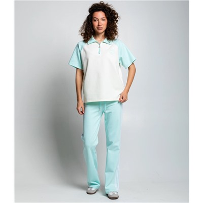 Спортивный костюм #КТ6605 (3), тиффани, кремовый