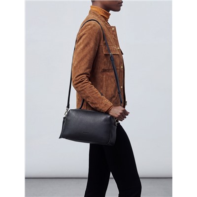 Женская кожаная сумка Richet 3253LN 376 Черный