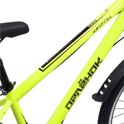 Велосипед 24" рама 13" 7sp KRYPTON ОРЛЁНОК ригид зелёный