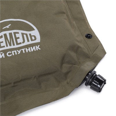 Коврик Самонадувающийся "ИРЕМЕЛЬ" 192х66х5/ Peach Skin Green/ с подушкой