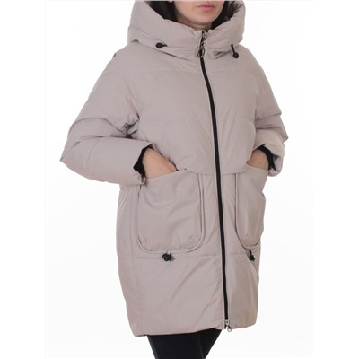 806 BEIGE Куртка зимняя женская (200 гр. синтепон)