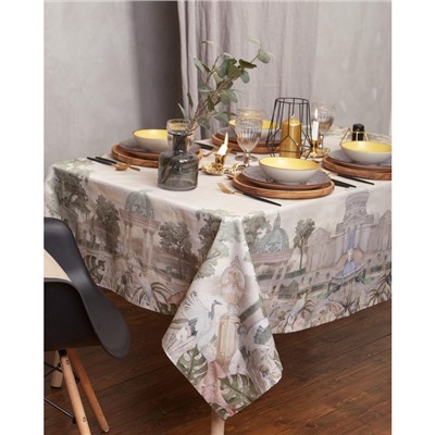 УЦЕНКА Набор столовый «Этель» Райский сад, скатерть 110×150 ±3 см, салфетки 4 шт.
