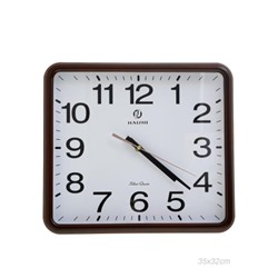 Часы настенные 35x32 см / 147S-2 /уп 20/