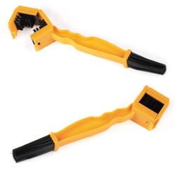 Щётка четырёхсторонняя BLACK TOOLS BT4Y для чистки вело и мото цепей и кассет, с размыкающейся головкой, 26.2см, 62 г /уп 100/