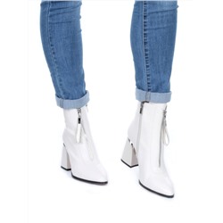 01-PCS124-3 BEIGE Ботинки демисезонные женские (натуральная кожа, байка)