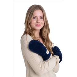 Варежки меховые на резинке ИНДИГО
