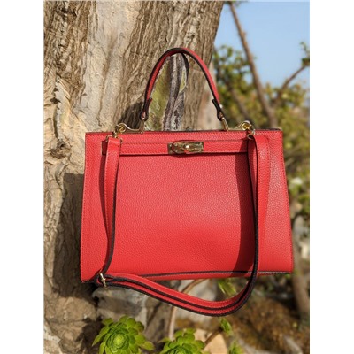 Ab.Zapatos PELLE Birkin/2 (720) rojo