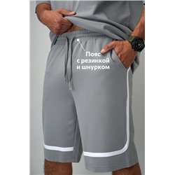 Мужской костюм оверсайз из футера двухнитки Happyfox