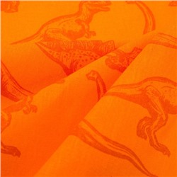 Пеленка "Крошка Я" Дино 75*100 см, бязь, хлопок 100%