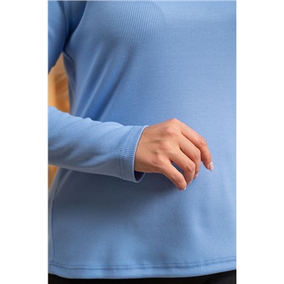 Лонгслив АВ-081-1 небесный