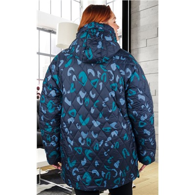 Куртка женская стёганая 252437, размер 54-60