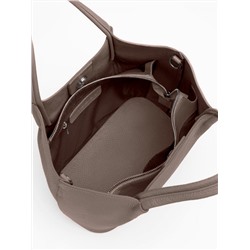 Женская кожаная сумка Richet 3263LN 616 Тауп