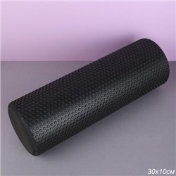 Ролик массажный спортивный Woohooo СELL 30x10/ черный /уп50