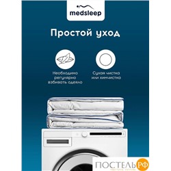 MedSleep MAYURA Одеяло 200х210, 1пр. хлопок-тик/пух