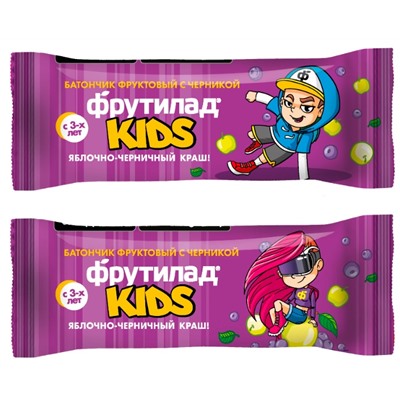 Фрутилад Kids "Яблочно-черничный краш!"