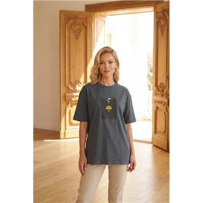 Футболка свободного кроя