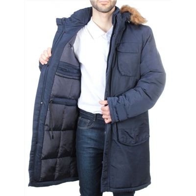 71203 DK. BLUE Куртка мужская зимняя (200 гр. синтепон) KAREAKEY