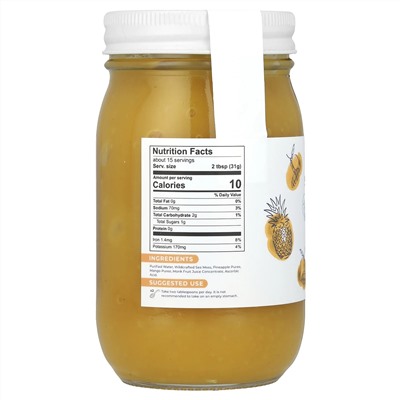 True Sea Moss, Гель с морским мохом, манго и ананас, 453 г (16 жидк. унц.)