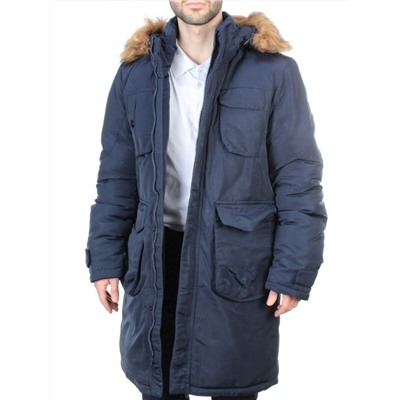 71203 DK. BLUE Куртка мужская зимняя (200 гр. синтепон) KAREAKEY