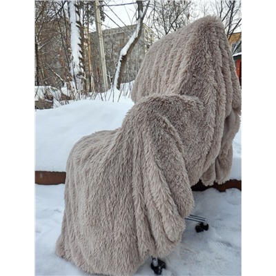Меховой плед с длинным ворсом Китай 1296-05 210/230