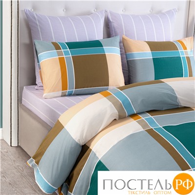 MedSleep ДЮРЕН Простыня на резинке 180х200х25, 1 пр., хл./сатин