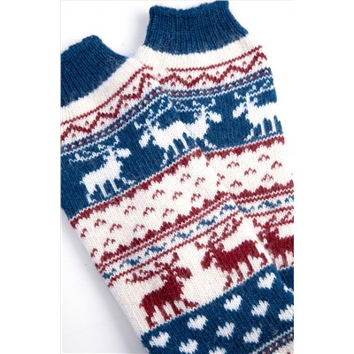 Женские шерстяные гольфы Happyfox