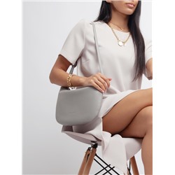 Женская кожаная сумка Richet 3192LN 253 Серый(s)