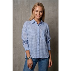 Рубашка OVER SIZE в клетку