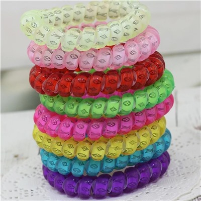 Резинки-пружинка для волос в ассортименте