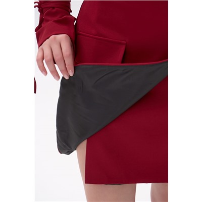 Юбка Бонни (бордовый)