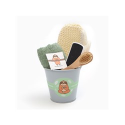 Набор подарочный «Этель. Чудесного дня», полотенце, мочалка, щётка