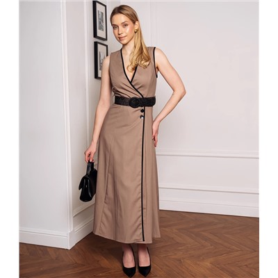 Платье #ОКТ266003, капучино