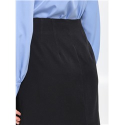 Юбка чёрная миди