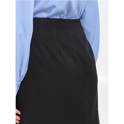 Юбка чёрная миди