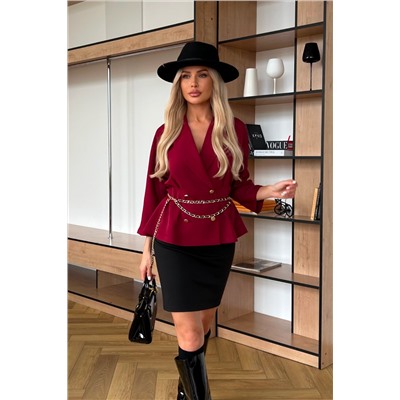 Жакет с укороченными рукавами Юджини №4