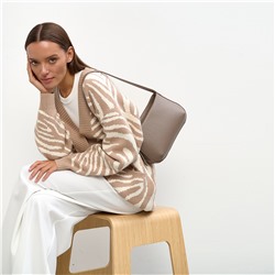 Женская кожаная сумка Richet 3155LN 350 Тауп