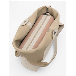 Женская кожаная сумка Richet 2903LN 794 Бежевый