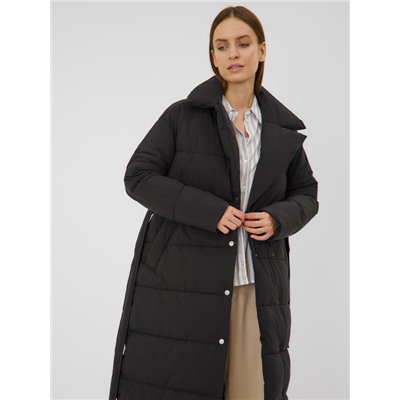 Пуховик женский черный