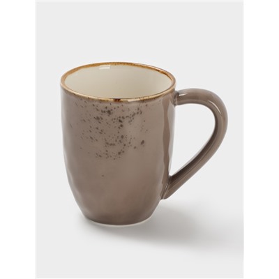 Кружка Magistro «Церера», 400 мл, фарфор, коричневая