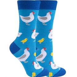 Носки р.35-40 "Cute Animals" Куры