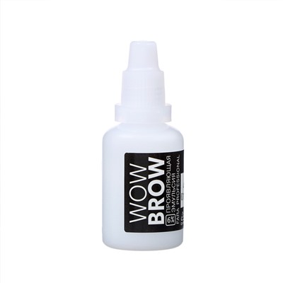 Стойкая краска для бровей и ресниц с эффектом татуажа Wow Brow, 3.0 коричневый